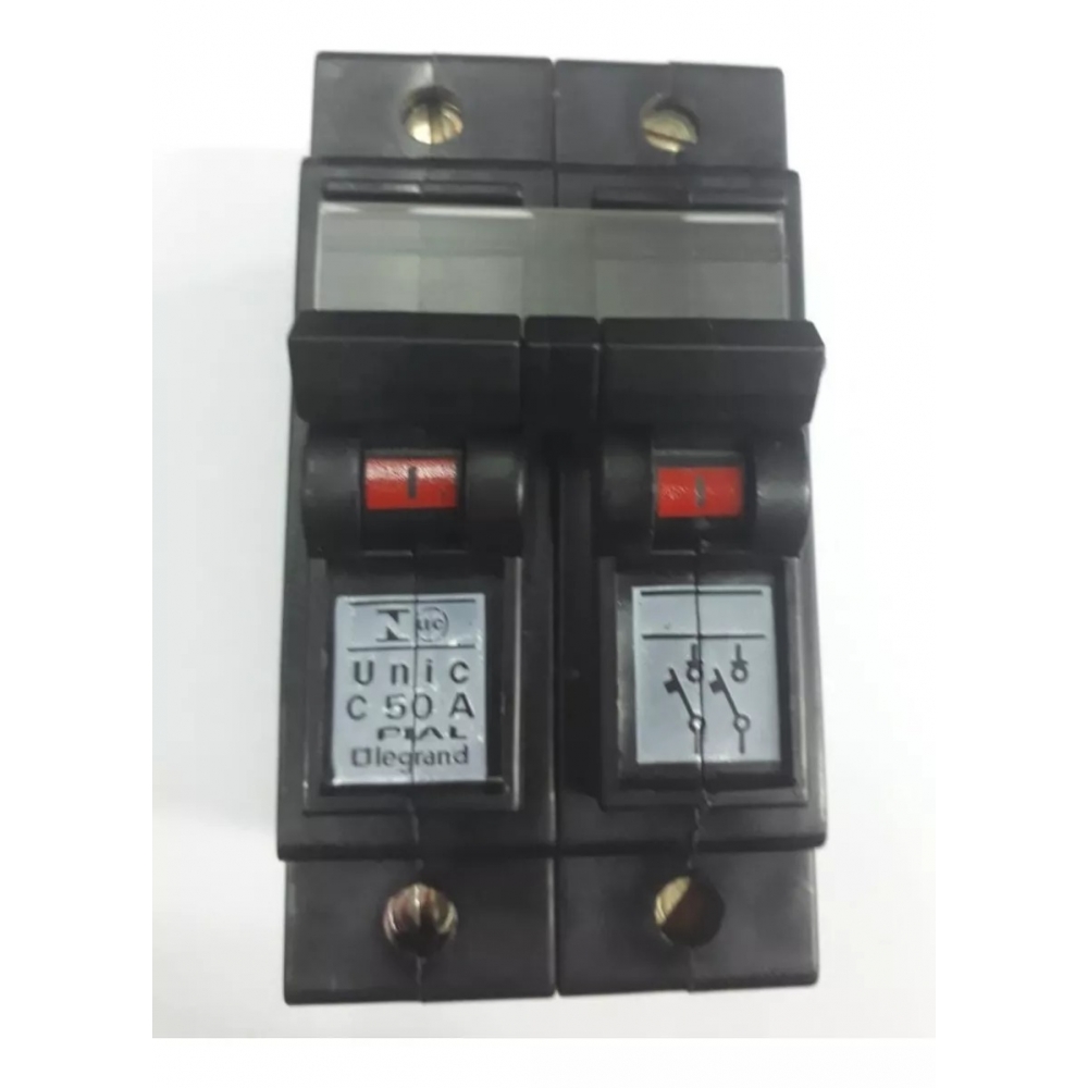 Disjuntor Bipolar Nema 50A - Pial#SIMONLEX#