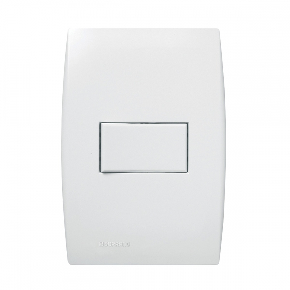 Interuptor 1s Simples 10a Horizontal Ilus - Soprano#SIMONLEX#