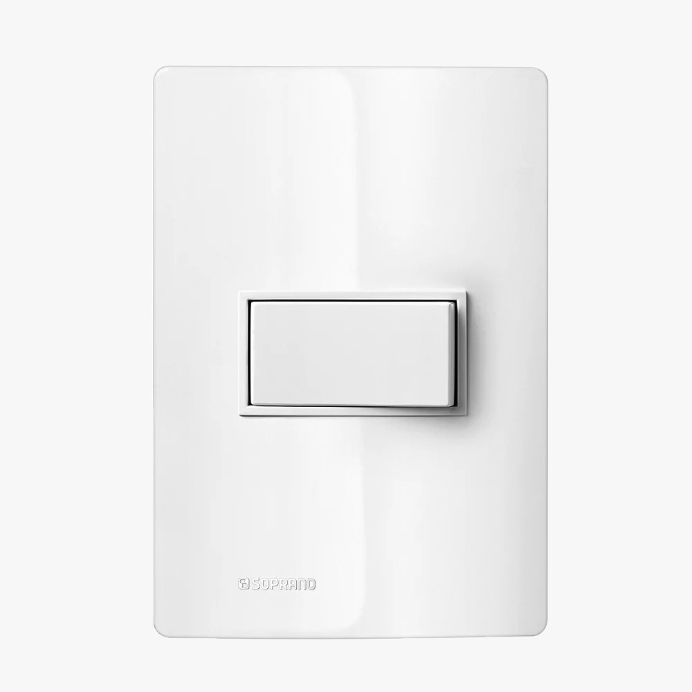 Revita Interruptor 1S Paralelo 10A BR - Soprano#SIMONLEX#