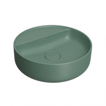 Cuba de apoio Redonda Salvia Louça 40 cm - Deca#SIM#
