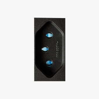 Delta Carbono Modulo Tomada 2p+T 20a - Soprano#SIMONLEX#