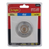 Led Spot Embutir Quadrado 4w 3000k Bivolt Branco – Pop - G-Light