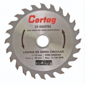 Disco Serra Circular Videa 110 X 20 X 24d – Cortag