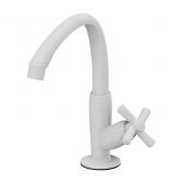 Torneira Lavatório Mesa Alta Móvel Cross Branca 1/2 - Tigre#SIMONLEX#