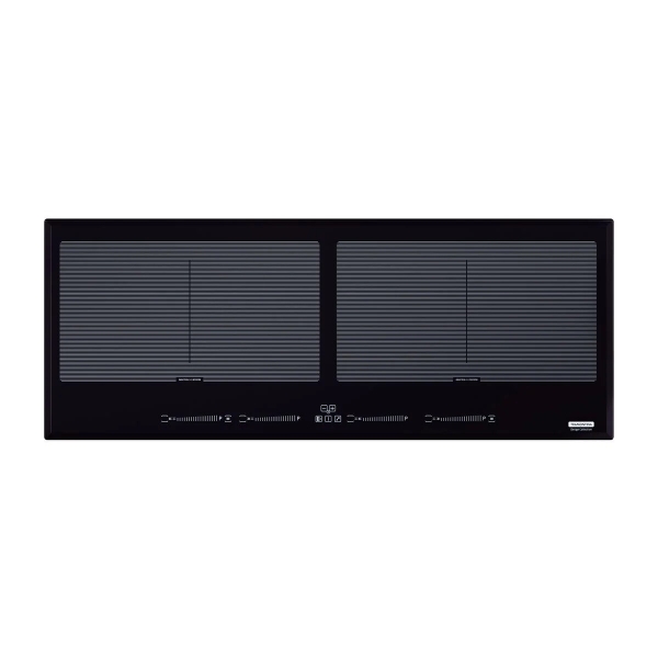 Cooktop por Indução Slim Slider Bridge 4EI 90 em Vidro Preto- TRAMONTINA#SIM#