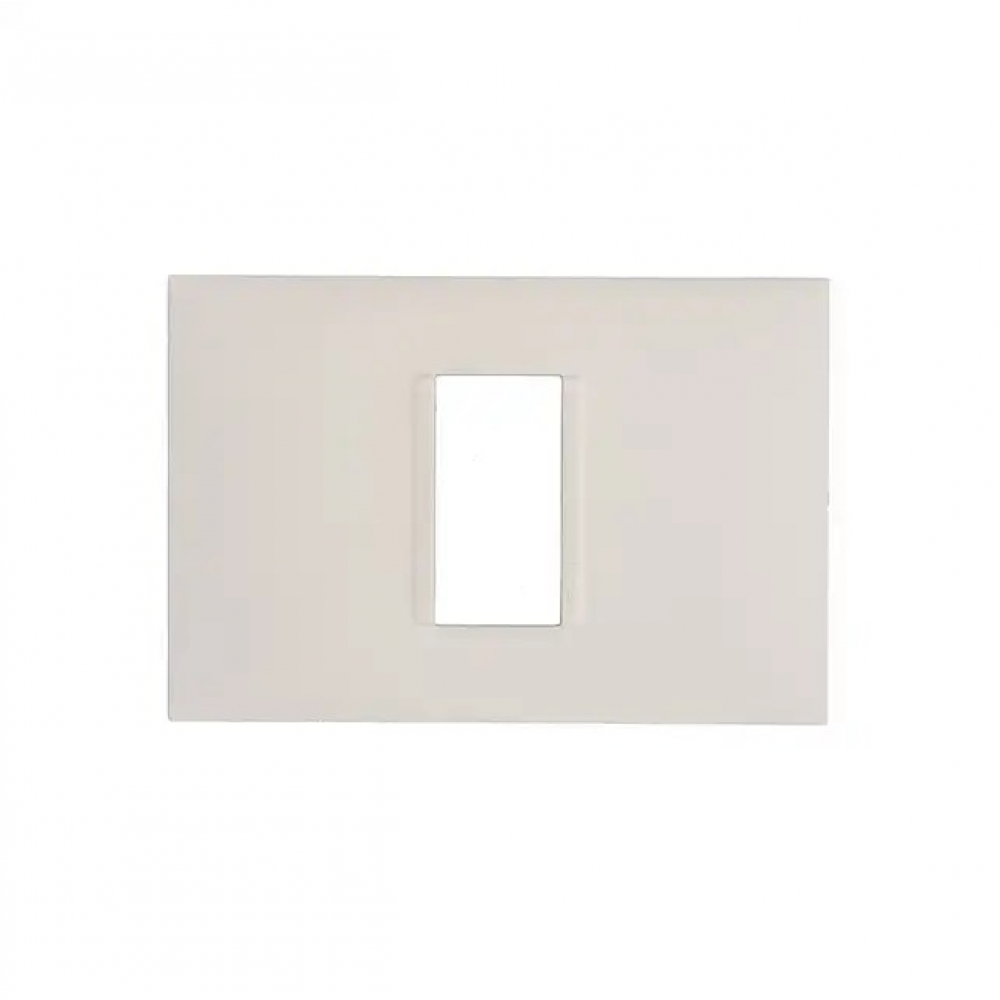 Placa 2x4 branco 1 Seção Horizontal Pial Plus - Branco#SIMONLEX#