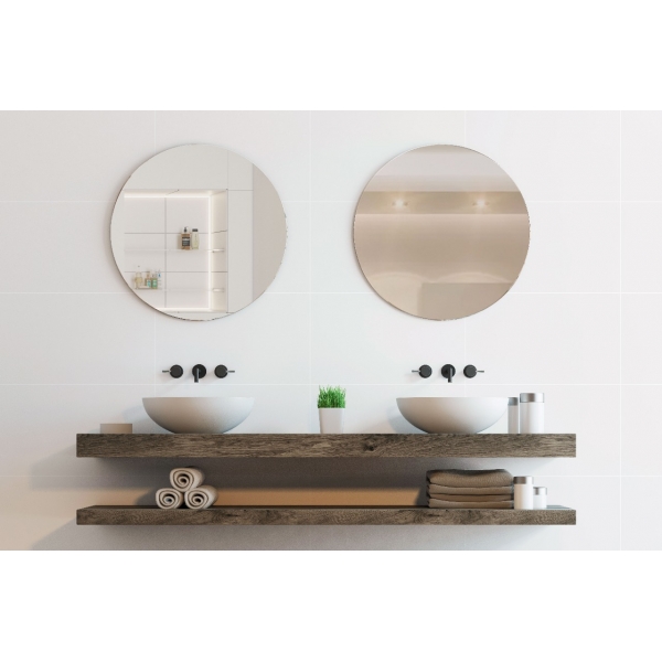 Piso Cerâmico 38x76 White Absolute Lux Polido Caixa c/ 2,02 m² Ret  - Embramaco#SIMONLEX#