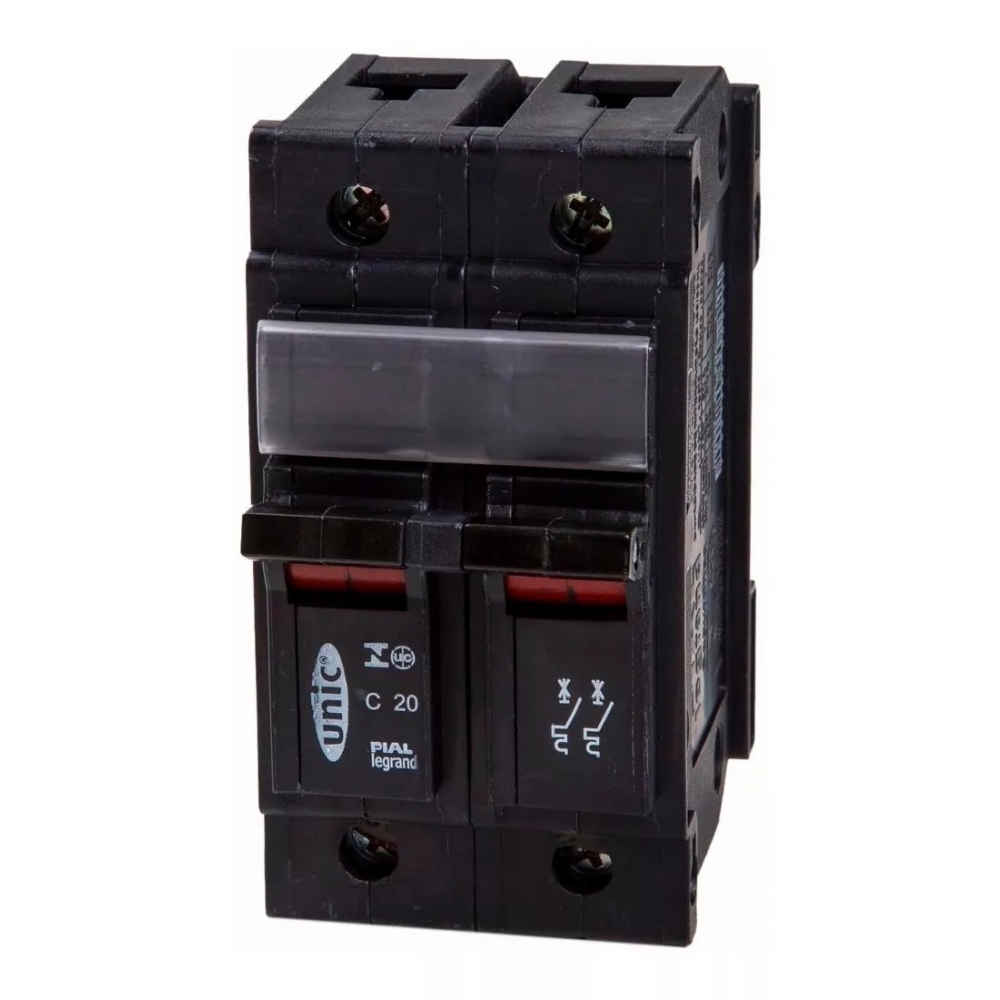 Disjuntor Bipolar Nema 20A - Pial#SIMONLEX#