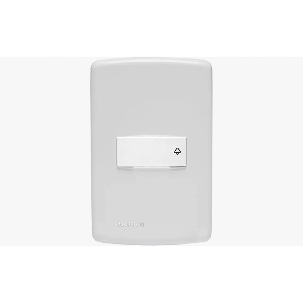 Duale Interruptor 1S Pulsador Campanhia 10A - Soprano#SIMONLEX#