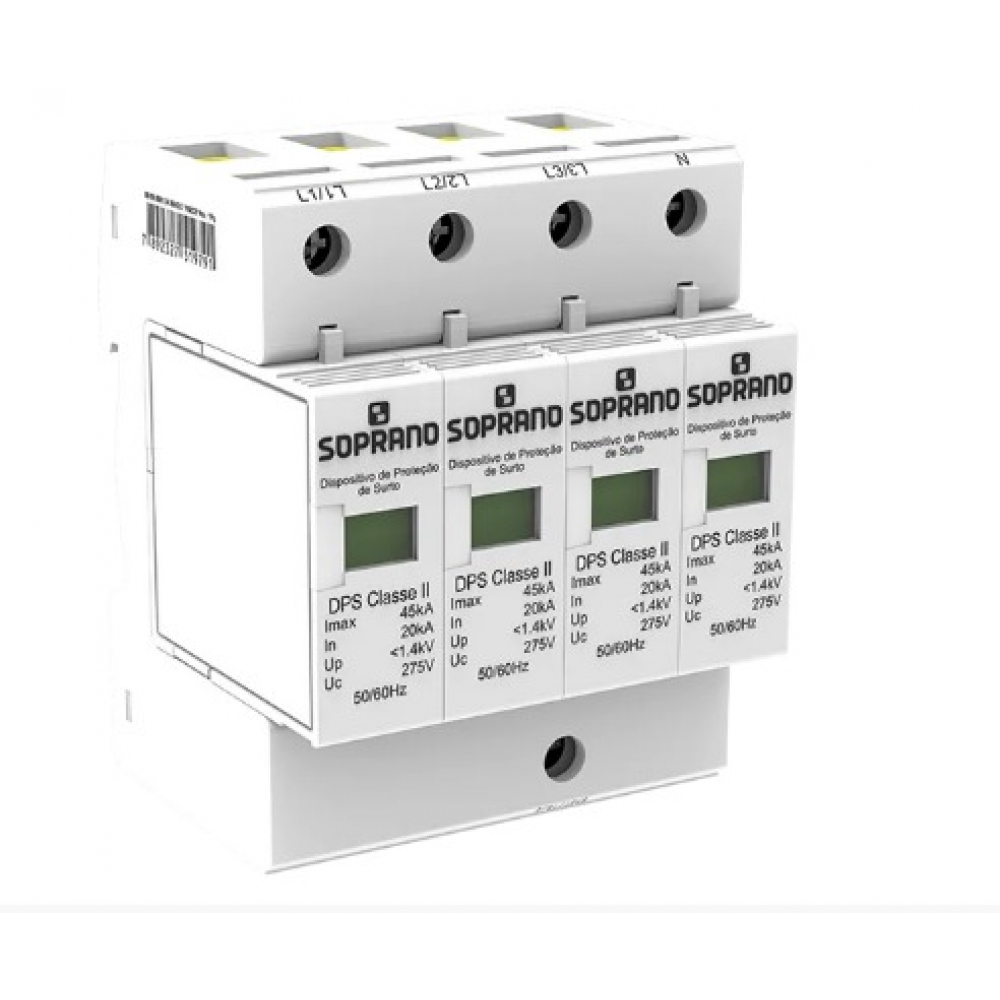 Dispositivo de Prot. Contra Surto CLS II - Soprano#SIMONLEX#