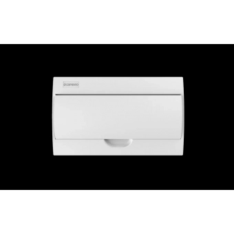 Quadro de Distribuição de Pvc Sobrepor Branco 18 Disjuntores Din Sem Barramento - Soprano#SIMONLEX#