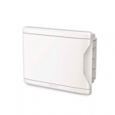 Quadro de Distribuição de Pvc Embutir Branco 9/12 Disjuntores Sem Barramento - Krona#SIMONLEX#