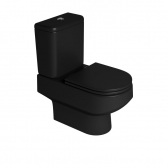 Deca Caixa Acoplada Dual Flux Para Bacia Carrara Nuova Ébano Fosco#SIM#