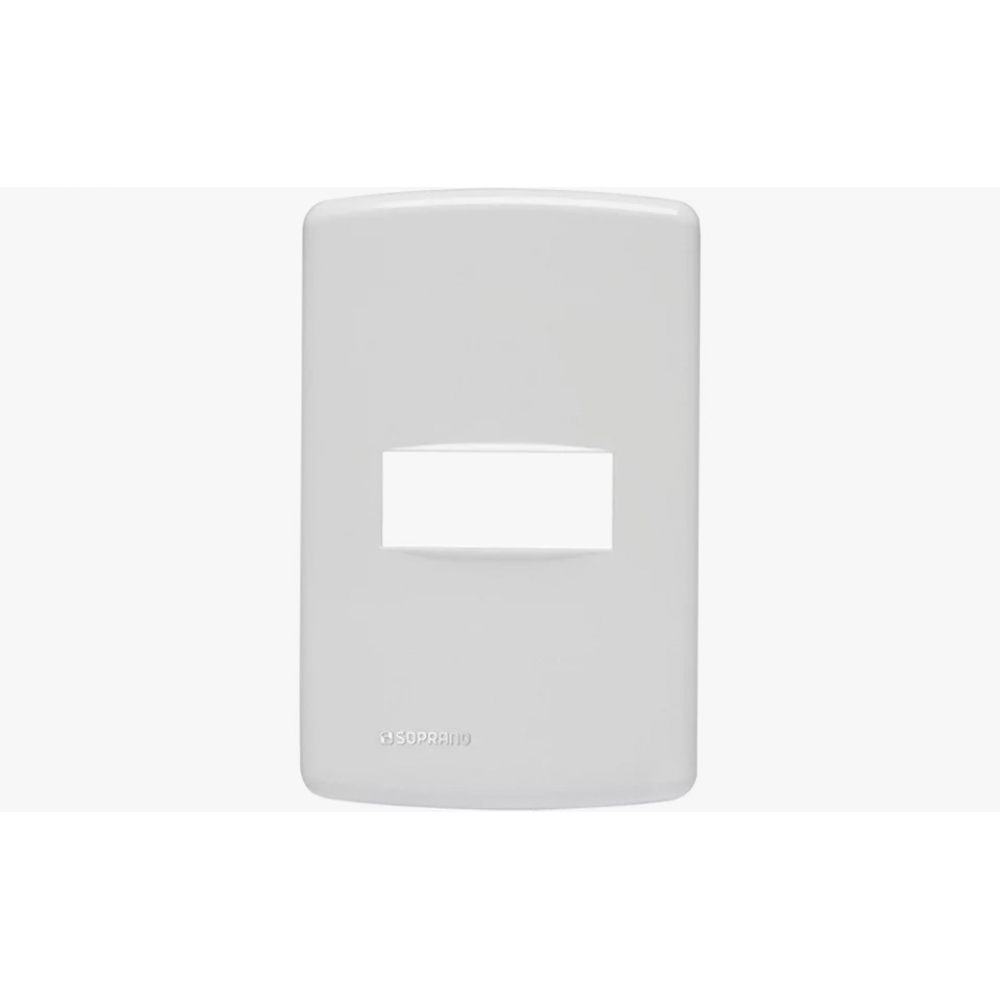 Duale Placa 4x2 1 Modulo S/ Suporte - Soprano#SIMONLEX#