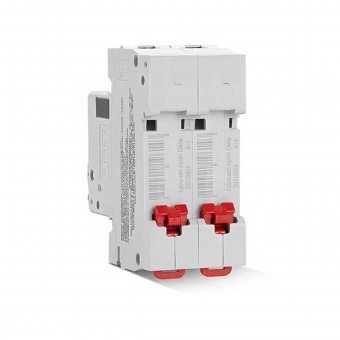 Disjuntor Bipolar Din B 16A 3kA - Steck#SIMONLEX#