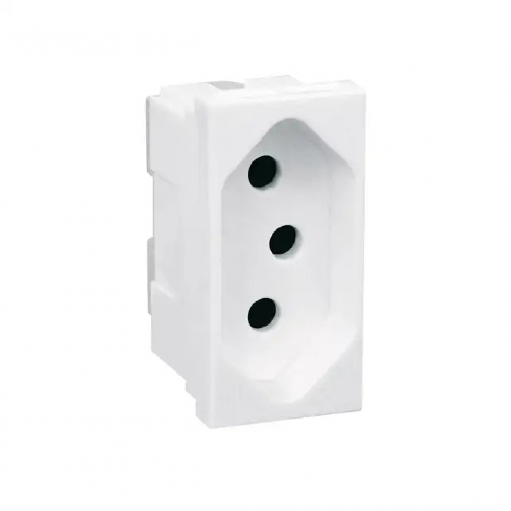 Tomada Pialplus 2P+T 20A Sem Placa Pial Plus - Legrand#SIMONLEX#