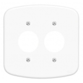 Fame Blanc Placa 4X4 C/ Furo 2 Tomada RED#SIMONLEX#