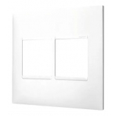 Placa 4x4 2Seções+2Seções Adjacentes Pial Plus - Branco#SIMONLEX#
