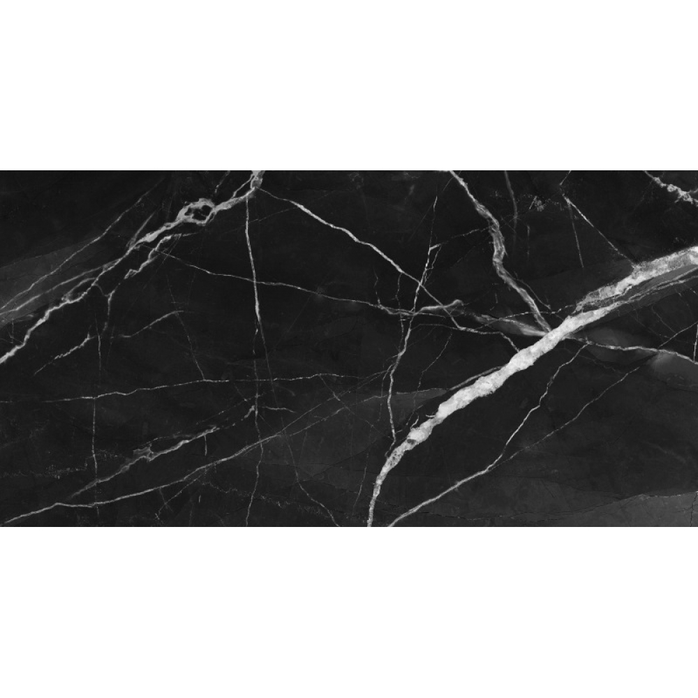 Porcelanato 0,62X1,21 Gran Calacata Black Lux Polido - Caixa Com 2,26 m2 - Castelli#SIMONLEX#