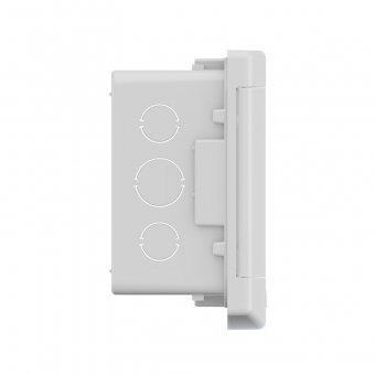 Quadro de Distribuição de Pvc Embutir Branco 6/8 Disjuntores Sem Barramento - Tigre#SIMONLEX#