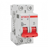 Disjuntor Bipolar Din C 63A 3kA - Steck#SIMONLEX#