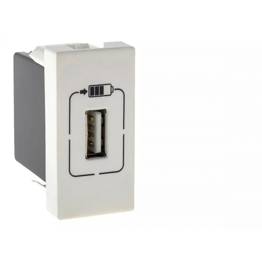 Módulo Tomada Usb Pial Plus - Branco - Legrand#SIMONLEX#