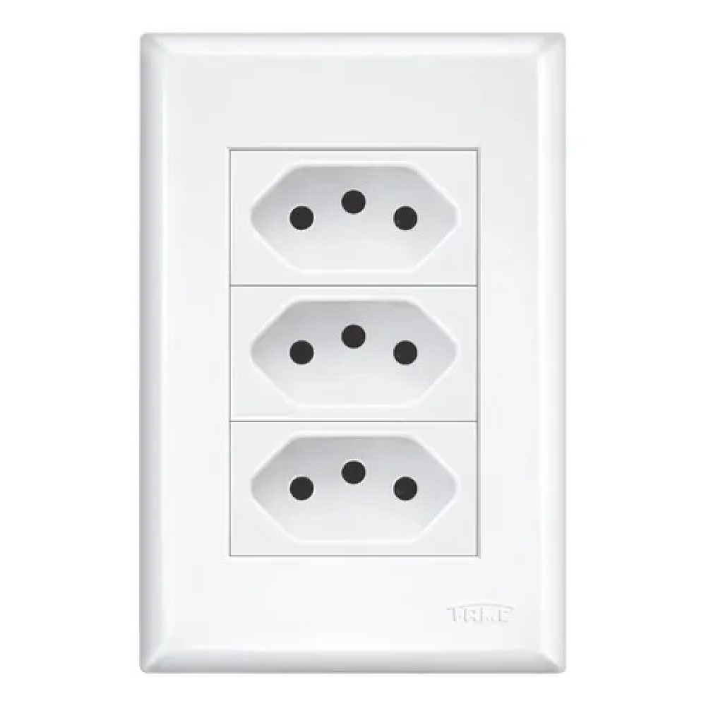 Evidence Tomada 2P+T 20A Tripla Padrão Brasil - Fame#SIMONLEX#