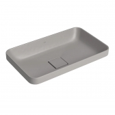 Cuba De Sobrepor Slim Retangular 50cm Cinza Antracite - Deca#SIM#