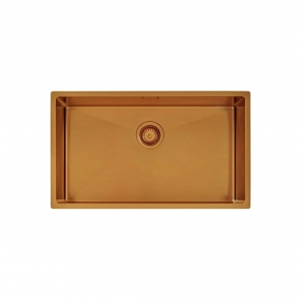 Cuba de Inox Quadrum 70x40x20,5 Gold - Tramontina#SIM#