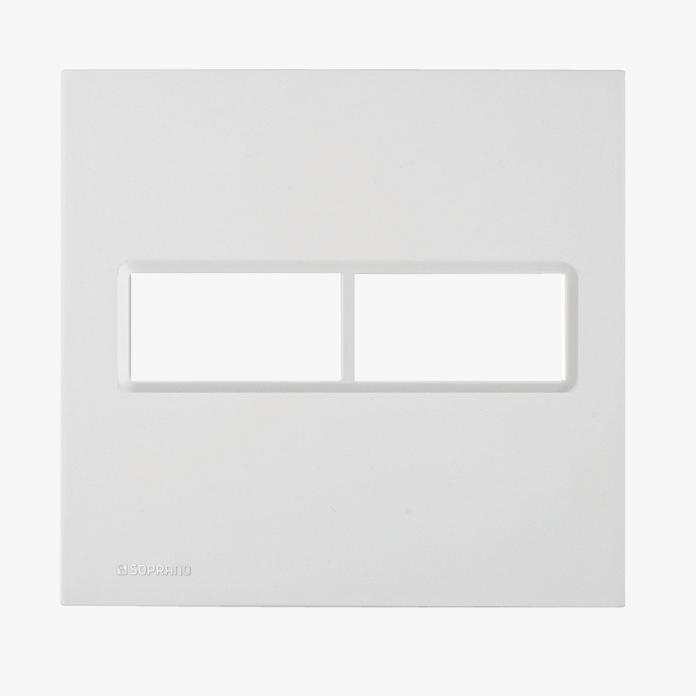 Placa 4x4 2 Modulo S/Suporte Delta - Soprano#SIMONLEX#