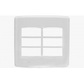 Duale Placa 4X4 1+1 Módulos Separados Sem Suporte - Soprano#SIMONLEX#