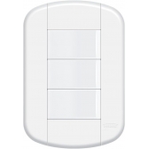 Fame Blanc+ Interruptor 3 Simples 16A CP#SIMONLEX#