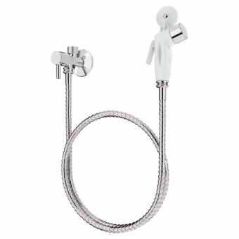 Ducha Higiênica em ABS Branco - Blukit#SIMONLEX#