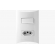 Brava Interruptor 1S Simples + Tomada 2P+T 10A - Soprano#SIMONLEX#