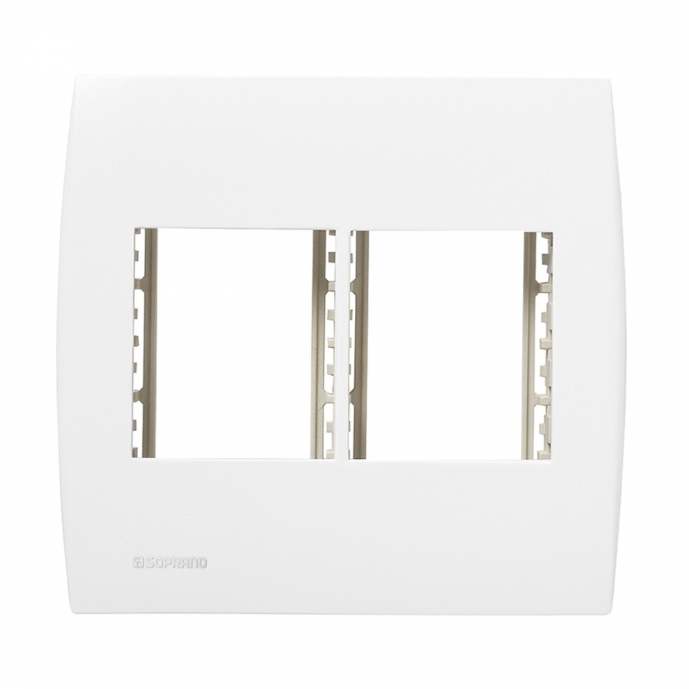 Placa 4x4 4 Modulo C/Suporte Ilus - Soprano#SIMONLEX#