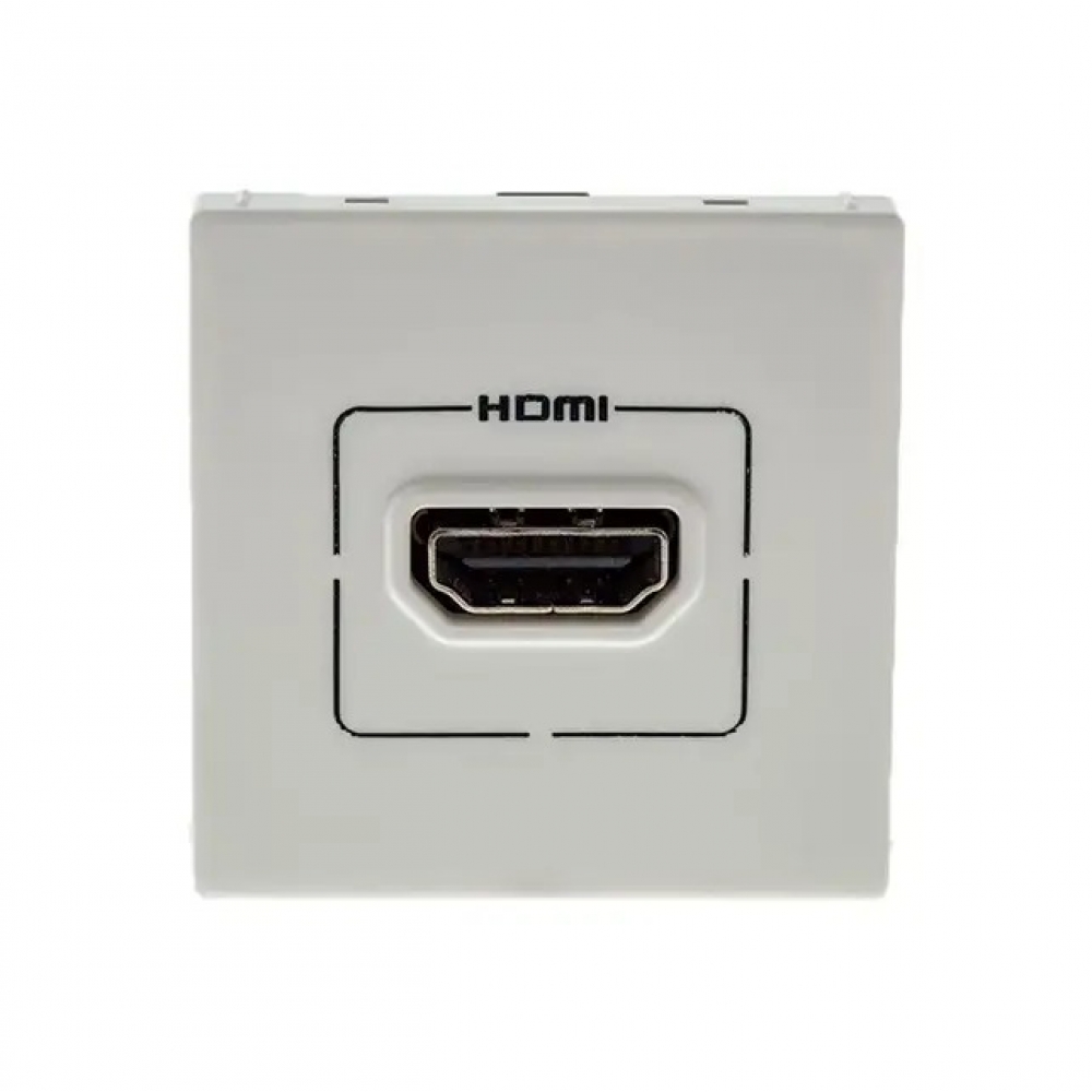 Módulo Tomada HDMI Pial Plus - Branco#SIMONLEX#