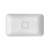 Cuba De Sobrepor Slim Retangular 50cm Branco - Deca#SIM#