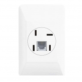 Fame SX Tomada Marfim P/ Rede RJ45 8V#SIM#