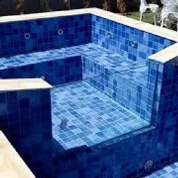 Revestimento 10x10 Ne Noronha Safira Mesh Brilhante - Caixa Com 1,92 m2 - Eliane#SIMONLEX#