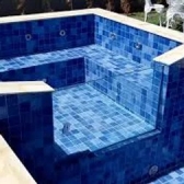 Revestimento 10x10 Ne Noronha Safira Mesh Brilhante - Caixa Com 1,92 m2 - Eliane#SIMONLEX#