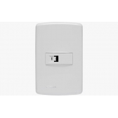 Duale Tomada Telefone RJ11 - Soprano#SIMONLEX#