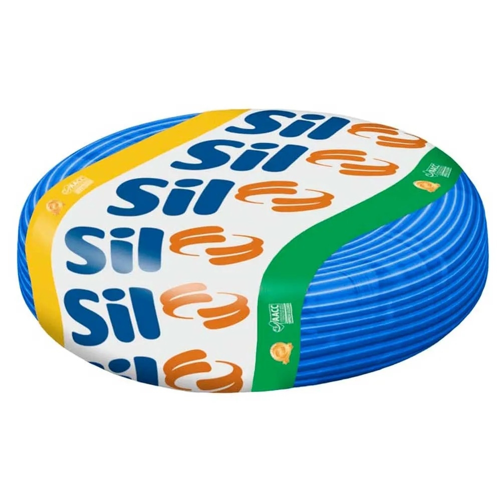 Cabo Flex Rolo 100m 6,0mm2 750v Azul - Sil#SIMONLEX#