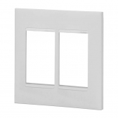 Placa 4x4 3Seções+3Seções Pial plus - Branco#SIMONLEX#