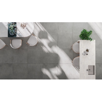 Porcelanato 94x94 Pantheon Grigio Satiny Acetinado- Caixa c/2,65 m² - Embramaco#SIMONLEX#