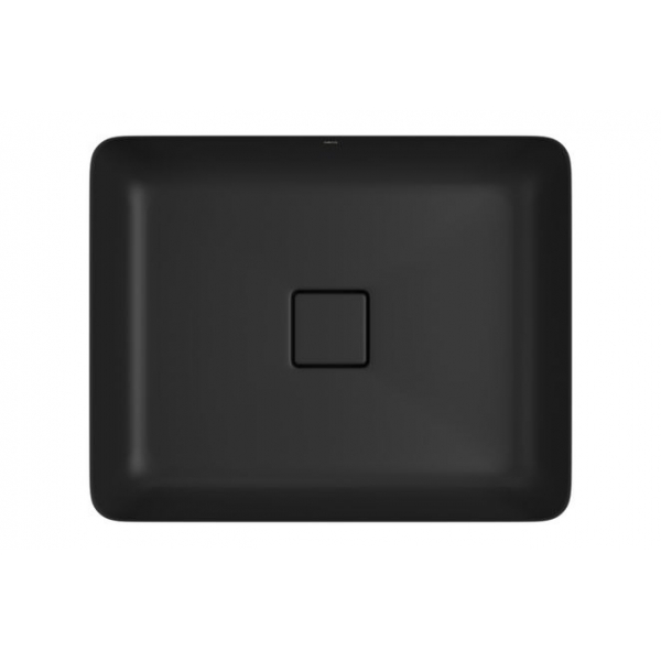 Cuba De Embutir Retangular 50cm  - Ébano Fosco - Deca#SIM#