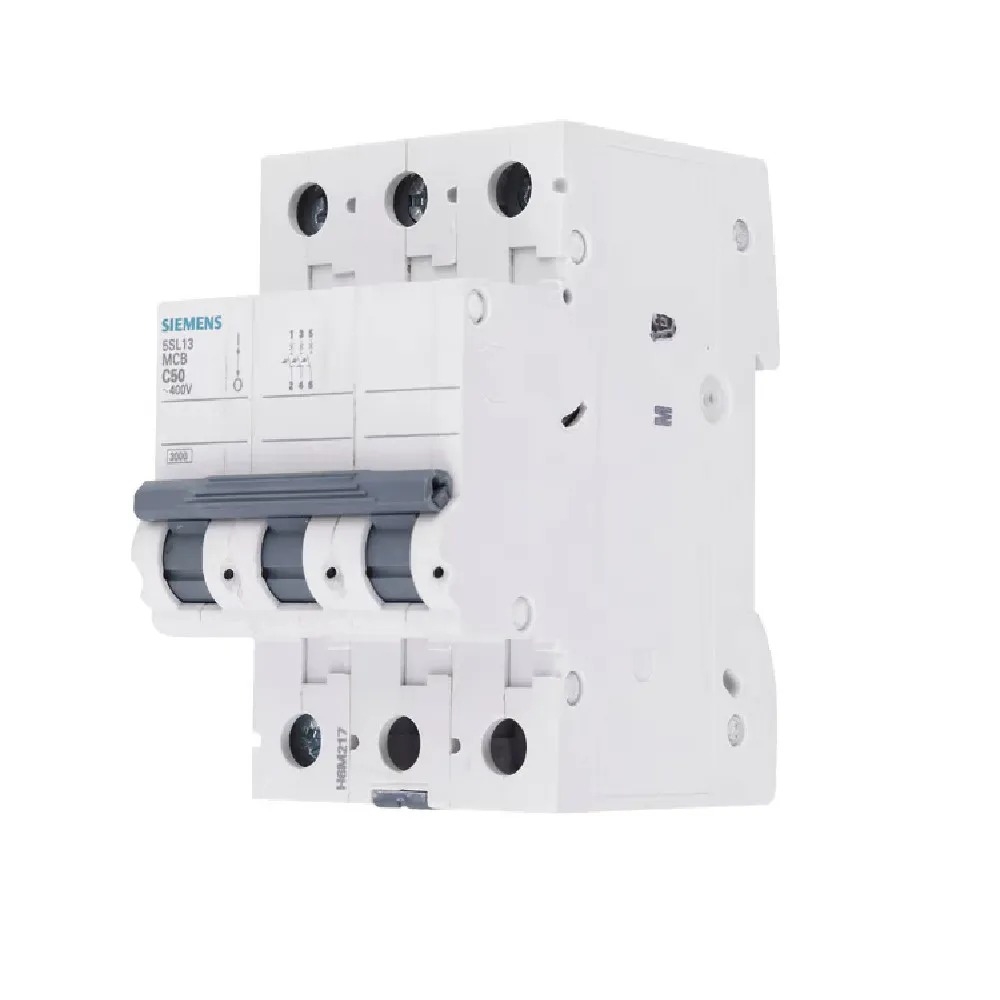 Disjuntor 5SL Din C Tripolar 50A - Siemens#SIMONLEX#