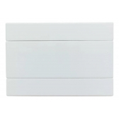 Quadro de Distribuição de Pvc Sobrepor 8 Disjuntores Din Sem Barramento - Andaluz#SIMONLEX#