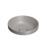 Cuba De Sobrepor Redonda 30cm Cinza Antracite - Deca#SIM#