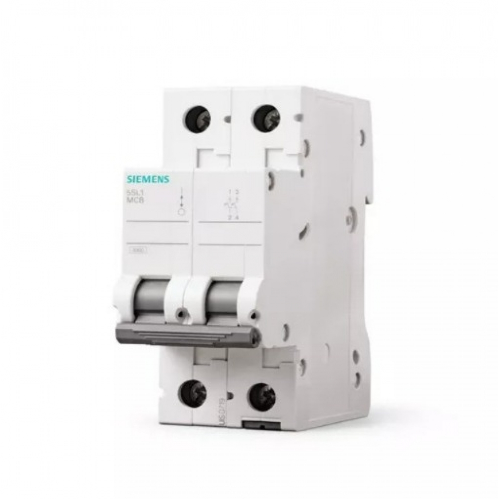 Disjuntor 5SL Din C Bipolar 16A - Siemens#SIMONLEX#