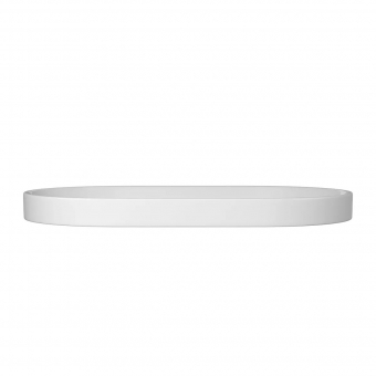Cuba De Sobrepor Oval 50cm Branco - Deca#SIM#